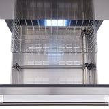 FORNO Azienda 24" 108 Bottle Triple Zone Wine Cooler, FWCDR6628-24S