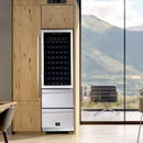 FORNO Appliance Package - 30" Dual Fuel Range, 30" Range Hood, 60" Refrigerator, Dishwasher, Microwave Drawer, Wine Cooler, AP-FFSGS6125-30-W-9