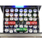 FORNO Azienda 24" 108 Bottle Triple Zone Wine Cooler, FWCDR6628-24S