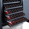 FORNO Azienda 24" 108 Bottle Triple Zone Wine Cooler, FWCDR6628-24S