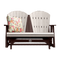 Buck Stove Fan Back Double Glider - FF FBDG