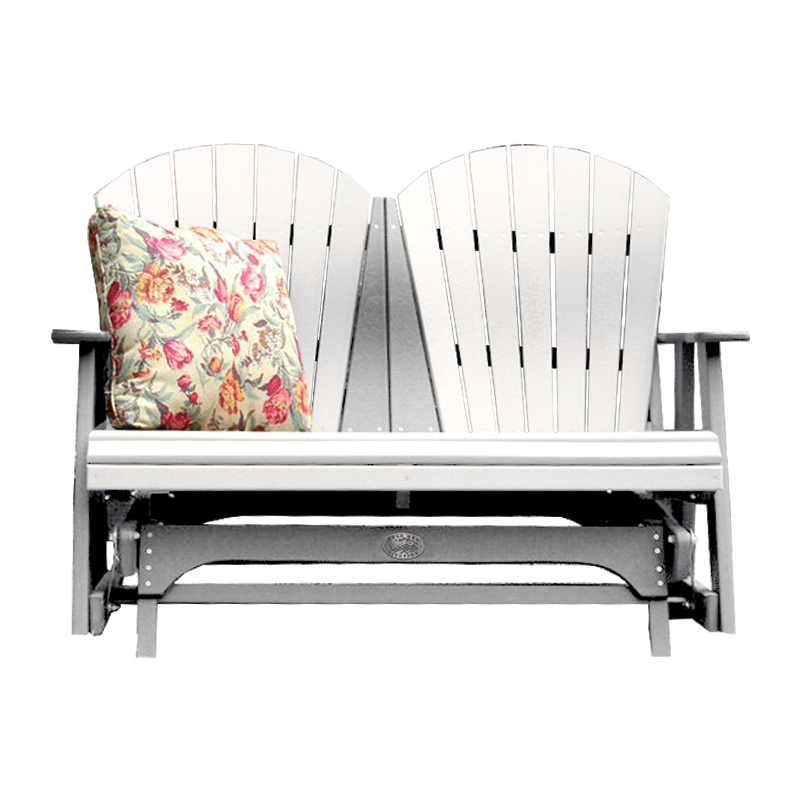 Buck Stove Fan Back Double Glider - FF FBDG