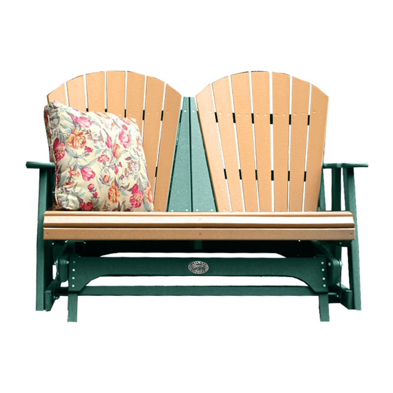 Buck Stove Fan Back Double Glider - FF FBDG