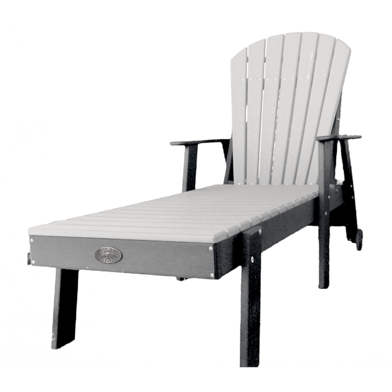 Buck Stove Fan Back Chaise Lounge - FF FBCL