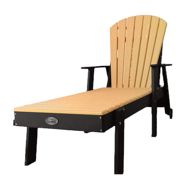 Buck Stove Fan Back Chaise Lounge - FF FBCL