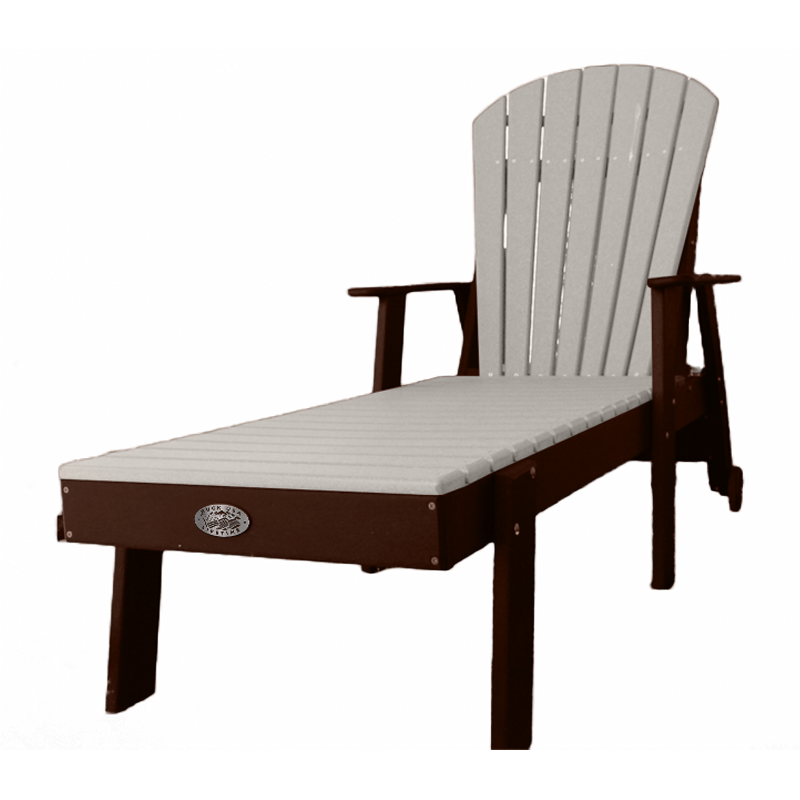 Buck Stove Fan Back Chaise Lounge - FF FBCL