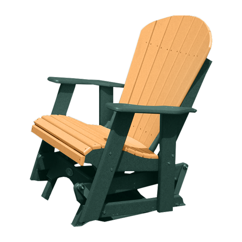 Buck Stove Fan Back Single Glider - FF FBSG