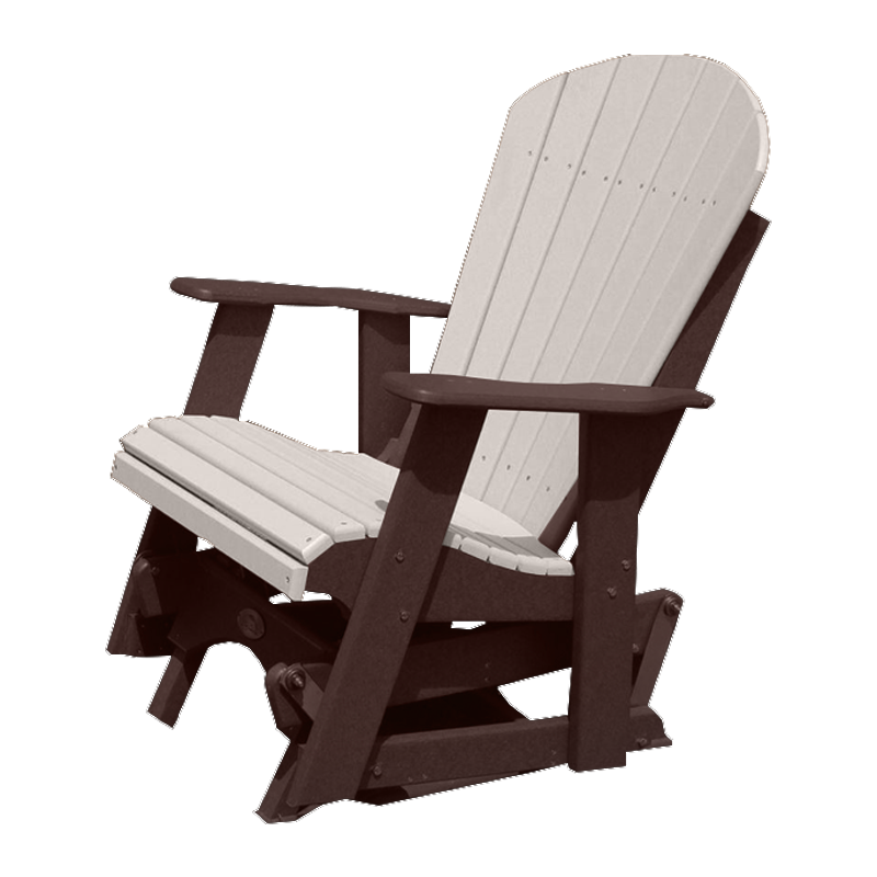 Buck Stove Fan Back Single Glider - FF FBSG