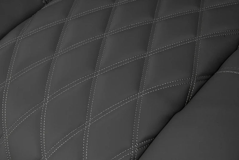 Valencia 2025 New Tuscany XL Luxury Leather Home Theater Seating Row of 4, Graphite