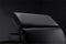 Valencia Barcelona Leather Home Theater Seating Row of 3 Loveseat Left, Midnight Black