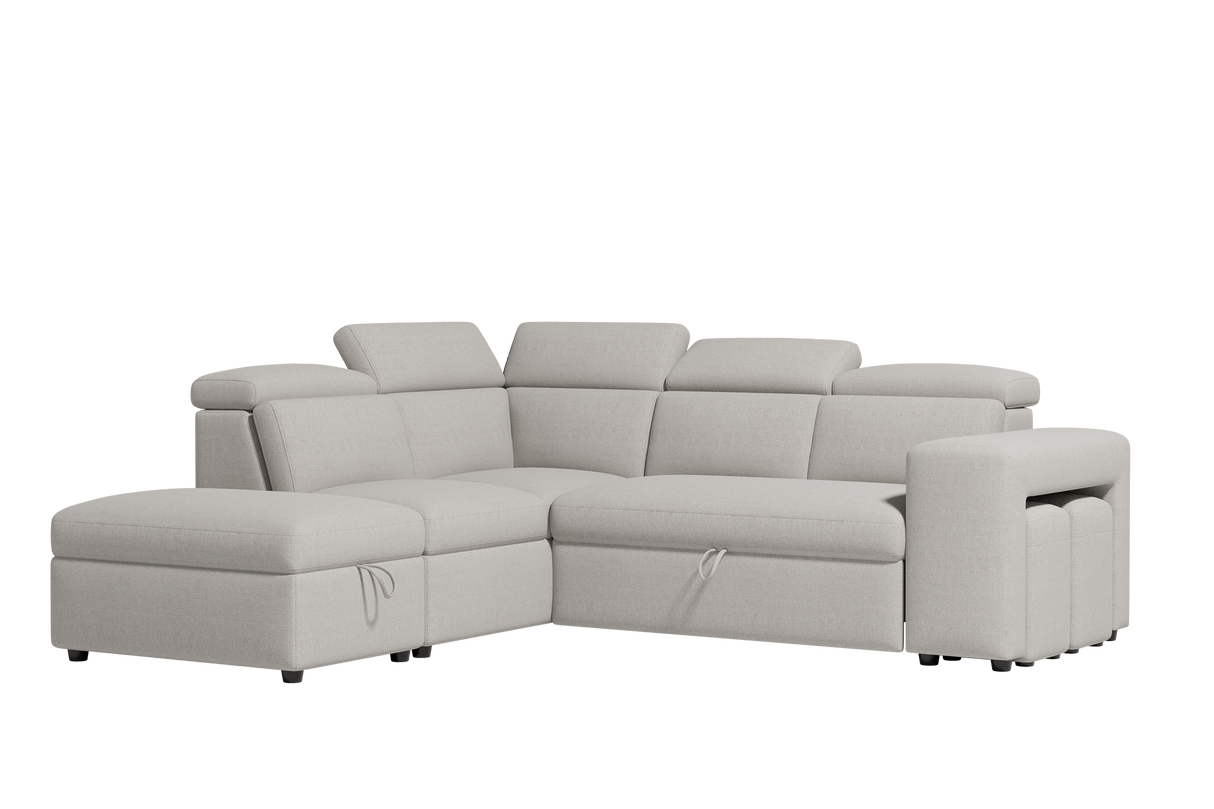 Finn Fabric Sectional Sofa Bed