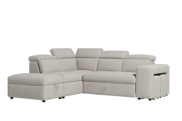 Finn Fabric Sectional Sofa Bed