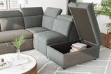Finn Fabric Sectional Sofa Bed