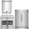 FORNO Package - 36" Electric French Door Range, Refrigerator and Dishwasher, AP-FFSEL6917-36-3PK-3
