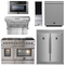 FORNO Appliance Package - 48 Inch Dual Fuel Range, Range Hood, Refrigerator, Microwave Drawer, Dishwasher, Wine Cooler, AP-FFSGS6156-48-9