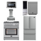 FORNO Appliance Package - 30" Gas Range with Airfryer, Range Hood, 36" Refrigerator, Dishwasher, Microwave Drawer, Wine Cooler, AP-FFSGS6276-30-13