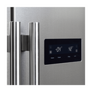 FORNO Espresso Package - 30" Electric Range, Range Hood, Refrigerator and Dishwasher in Stainless Steel with Silver Handles