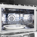 FORNO Package - 36" Electric French Door Range, Wall Mount Range Hood, Refrigerator, Dishwasher, Microwave and Wine Cooler, AP-FFSEL6917-36-6PK-1