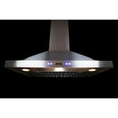 FORNO Appliance Package - 36 Inch Gas Range, Wall Mount Range Hood, Microwave Drawer, AP-FFSGS6244-36-W-3