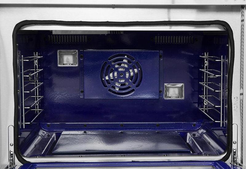 FORNO Appliance Package - 36 Inch Pro Gas Range, Dishwasher, Refrigerator, AP-FFSGS6260-36-5