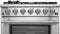 FORNO Appliance Package - 36 Inch Pro Gas Range, Wall Mount Range Hood, Microwave Drawer, AP-FFSGS6260-36-3