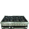 FORNO Capriasca 48" 6.58 cu. ft. Dual Fuel Range with 8 Italian Burners in Black, FFSGS6187-48BLK