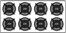 FORNO Appliance Package - 48 Inch Pro Gas Range, Wall Mount Range Hood, Refrigerator, FBDL-019-05US