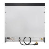 FORNO Antico 36" 4.5 cu. ft. Dual Fuel Range with 6 Sealed Burners in Black with Antique Brass Accents, FFSGS6113-36BLK