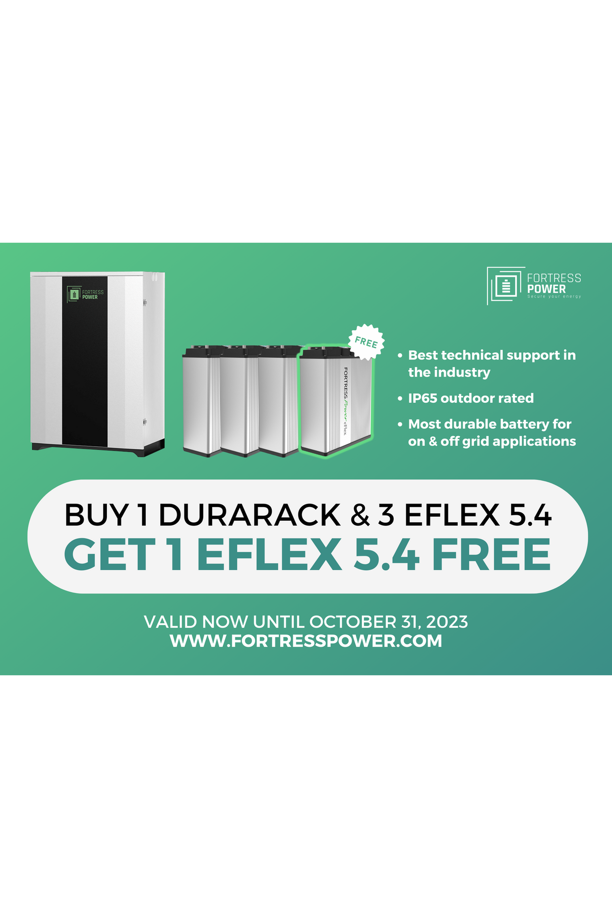 Fortress Power | DuraRack + eFlex