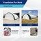 Single Truss Arch Storage Shelter W30'xL65'xH15'