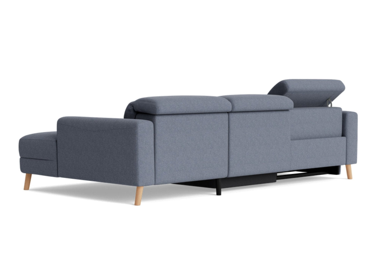 Freya Fabric Recliner Sectional Sofa