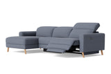 Freya Fabric Recliner Sectional Sofa