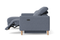 Valencia Freya Fabric Recliner Sofa, Three Seats with Left Chaise, Blue