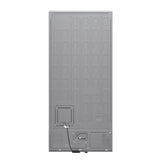 FORNO Espresso Milano 31" 17.2 cu. ft. Right Swing Refrigerator and Bottom Freezer in White with Antique Brass Handles, FFFFD1785-31WHT