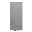 FORNO Espresso Milano 62" 34.4 cu. ft. Side-By-Side Refrigerator with Ice Maker in White with Silver Accents, FFFFD1787-60WHT