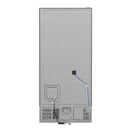 FORNO Espresso Milano 62" 34.4 cu. ft. Side-By-Side Refrigerator with Ice Maker in Black with Antique Brass Accents, FFFFD1787-60BLK