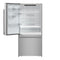 FORNO Espresso Milano 31" 17.2 cu. ft. Left Swing Refrigerator and Bottom Freezer with Ice Maker in Stainless Steel and Silver Handles, FFFFD1786-31S