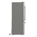 FORNO Espresso Milano 31" 17.2 cu. ft. Left Swing Refrigerator and Bottom Freezer with Ice Maker in Stainless Steel and Silver Handles, FFFFD1786-31S