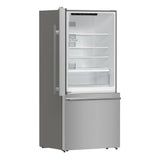 FORNO Espresso Milano 62" 34.4 cu. ft. Side-By-Side Refrigerator with Ice Maker in Stainless Steel, FFFFD1787-60S