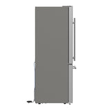 FORNO Espresso Milano 62" 34.4 cu. ft. Side-By-Side Refrigerator with Ice Maker in Stainless Steel, FFFFD1787-60S