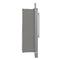 FORNO Salerno 37" 15.6 cu. ft. Side-by-Side Built-In Refrigerator in Stainless Steel and Modern Trim Kit, FFRBI1805-37MG