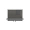FORNO Salerno 37" 15.6 cu. ft. Side-by-Side Built-In Refrigerator in Stainless Steel and Modern Trim Kit, FFRBI1805-37MG