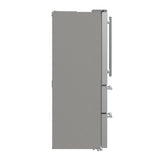 FORNO Moena 36" 19.2 cu. ft. French Door Built-In Refrigerator in Stainless Steel with Ice Maker, FFRBI1820-36SB