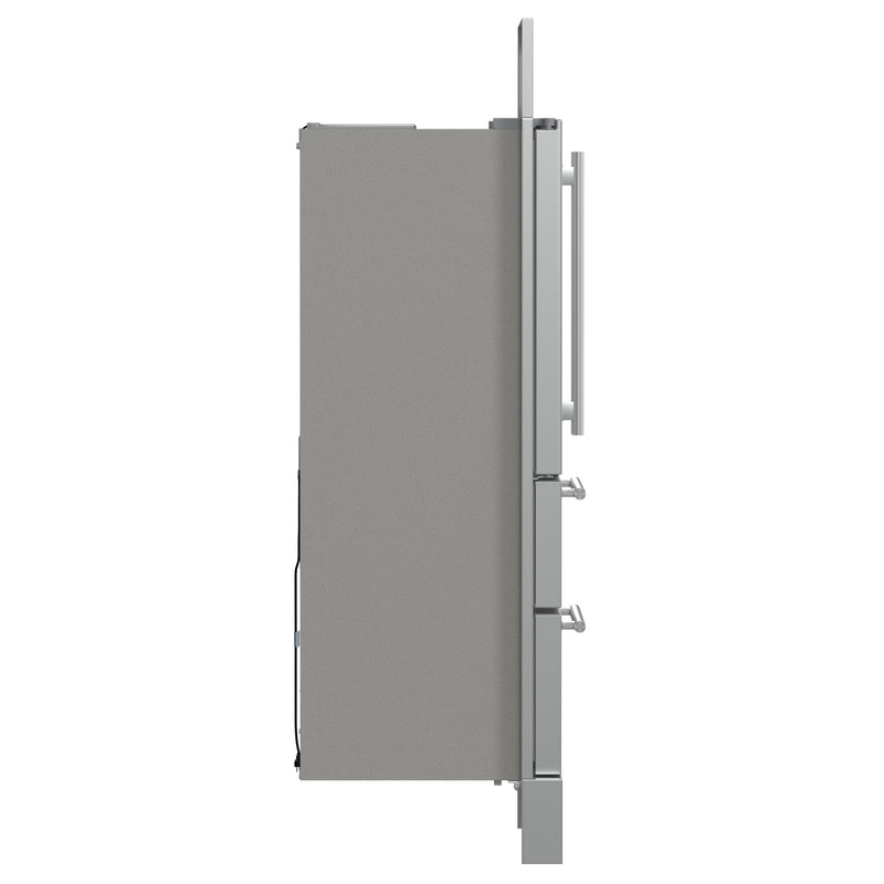 FORNO Moena 40" 19.2 cu. ft. French Door Built-In Refrigerator in Stainless Steel with Ice Maker and Modern Trim Kit, FFRBI1820-40MG