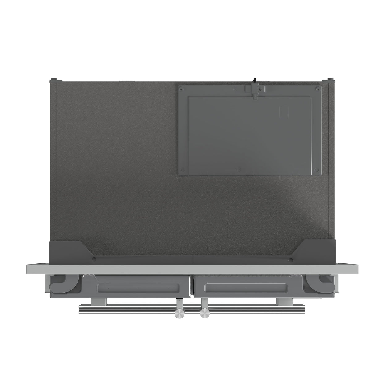 FORNO Moena 40" 19.2 cu. ft. French Door Built-In Refrigerator in Stainless Steel with Ice Maker and Modern Trim Kit, FFRBI1820-40MG