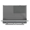FORNO Moena 40" 19.2 cu. ft. French Door Built-In Refrigerator in Stainless Steel with Ice Maker and Grill Trim Kit, FFRBI1820-40SG