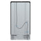 FORNO Espresso Salerno 36" 20 cu. ft. Side-By-Side Refrigerator with Water and Ice Dispenser in Black with Silver Handles