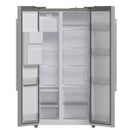 FORNO Salerno 36" 20 cu. ft. Side-by-Side Built-In Refrigerator with Water and Ice Dispenser, FFRBI1844-36SB