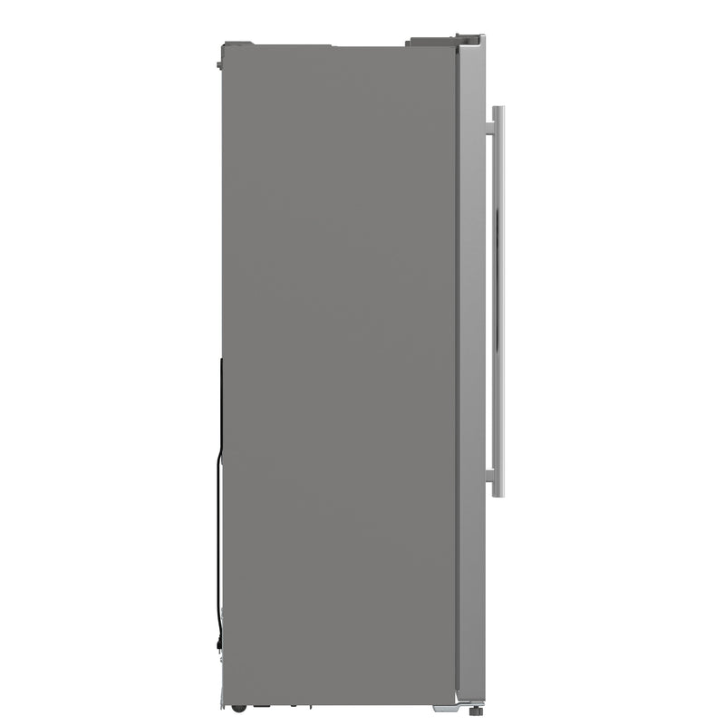FORNO Salerno 36" 20 cu. ft. Side-by-Side Built-In Refrigerator with Water and Ice Dispenser, FFRBI1844-36SB