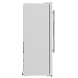 FORNO Espresso Salerno 36" 20 cu. ft. Side-By-Side Refrigerator with Water and Ice Dispenser in White with Silver Handles